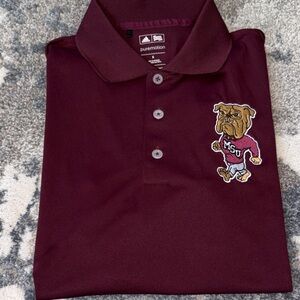 Adidas Mississippi State Men’s Golf Polo (small)